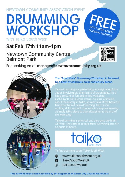 poster taiko workshop